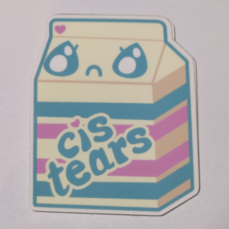 Cis Tears Sticker