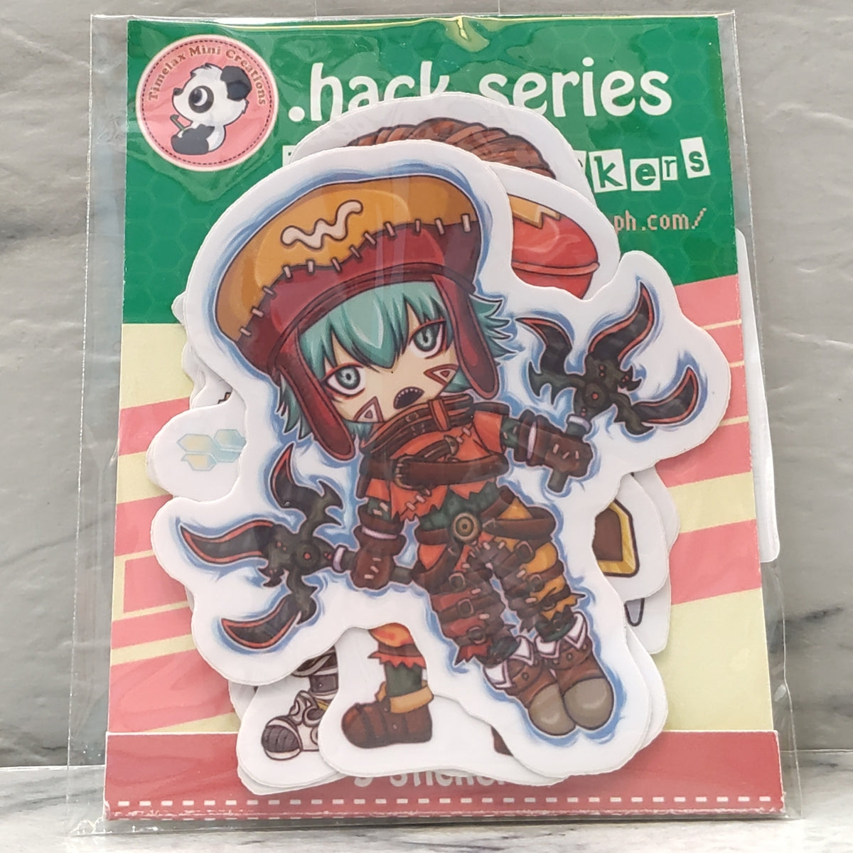 Dot Hack Stickers Set