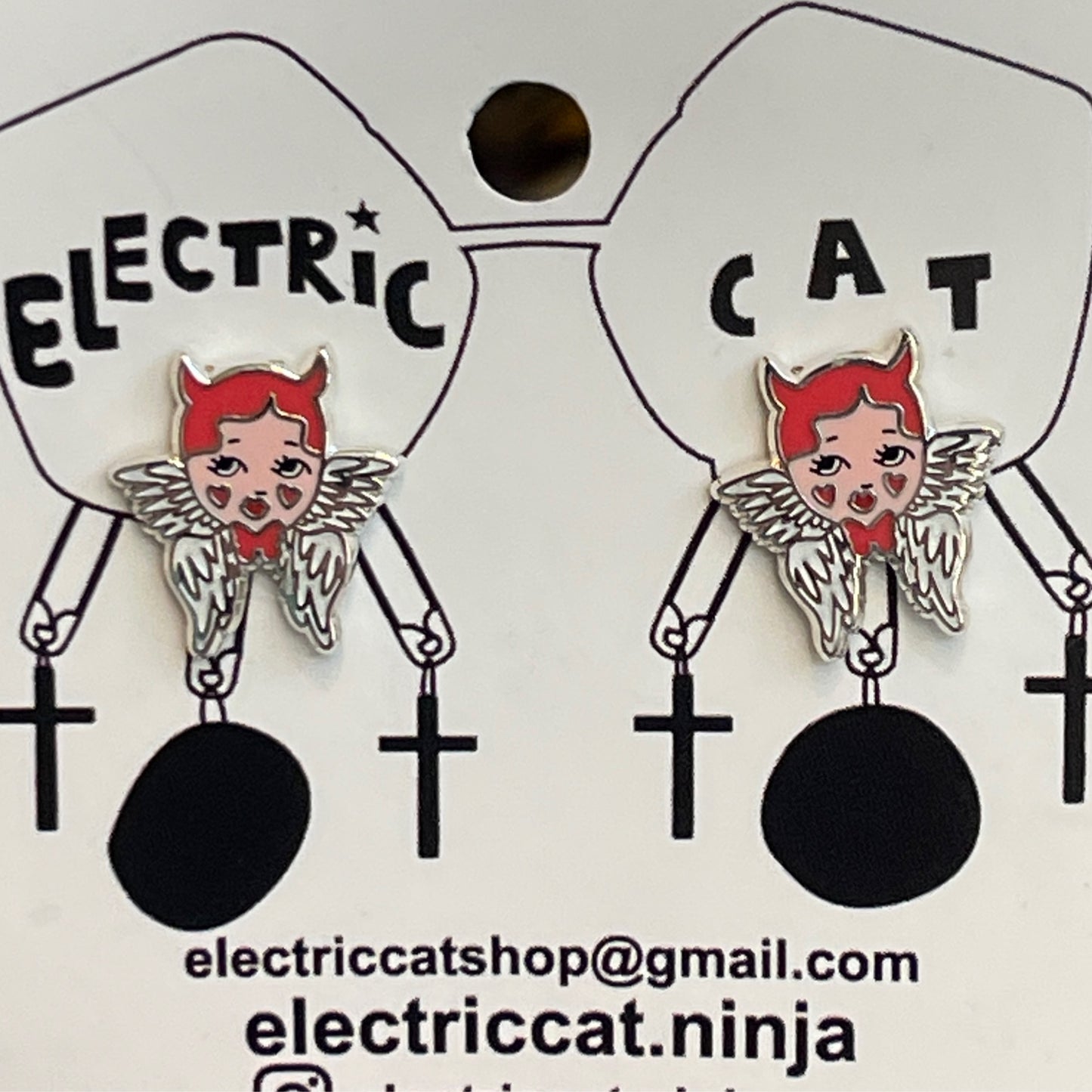 Angel Devil Studs