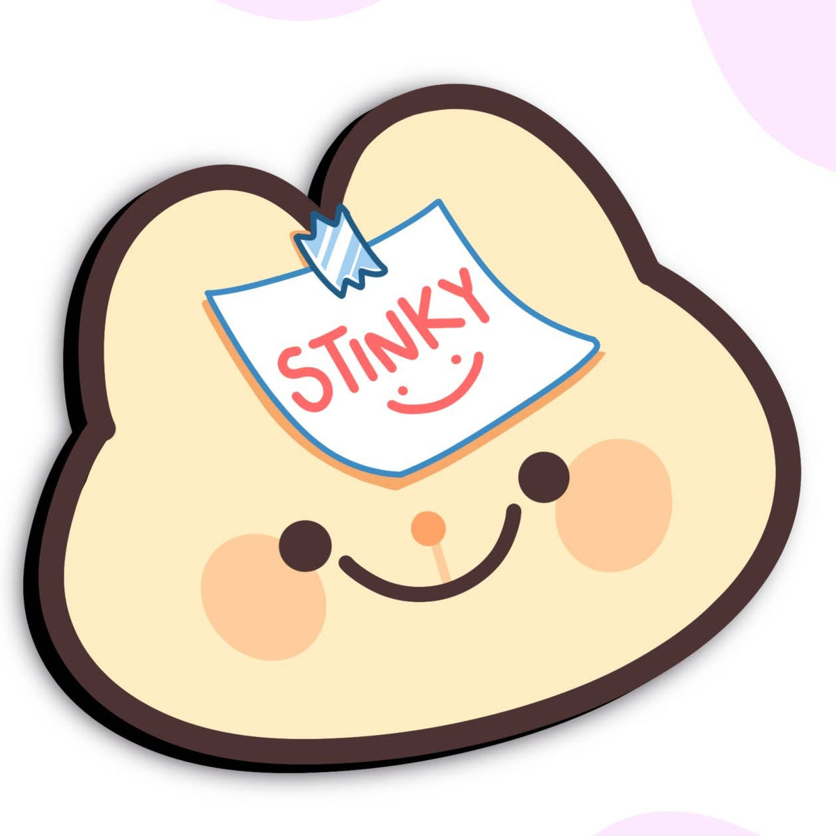 Stinky Bunny Sticker