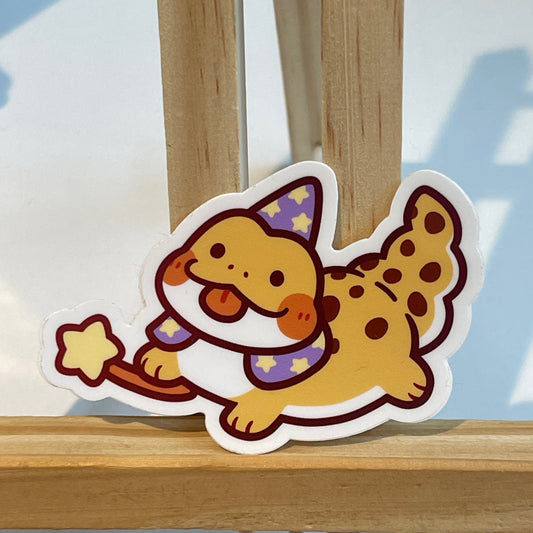 Wizard Lizard Sticker