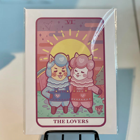 The Lovers Tarot 5x7 Print