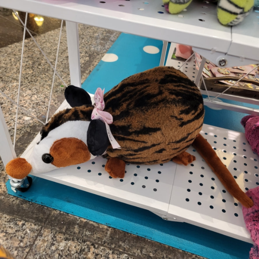 Opossum Weighted Plush