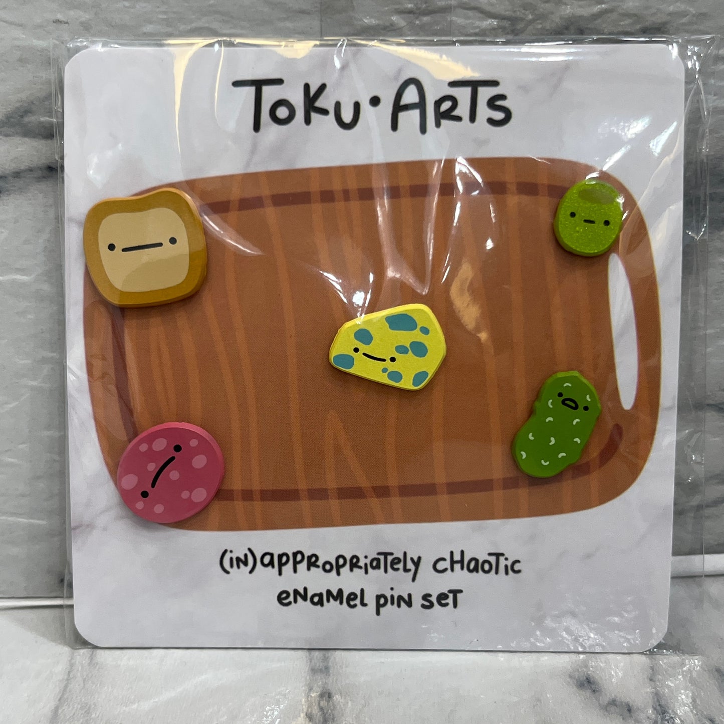 Charcuterie Mini Pin Set