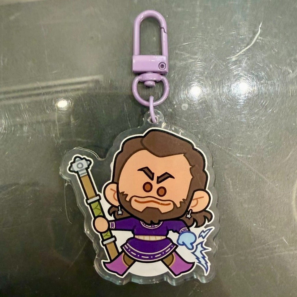 GALE ACRYLIC KEYCHAIN