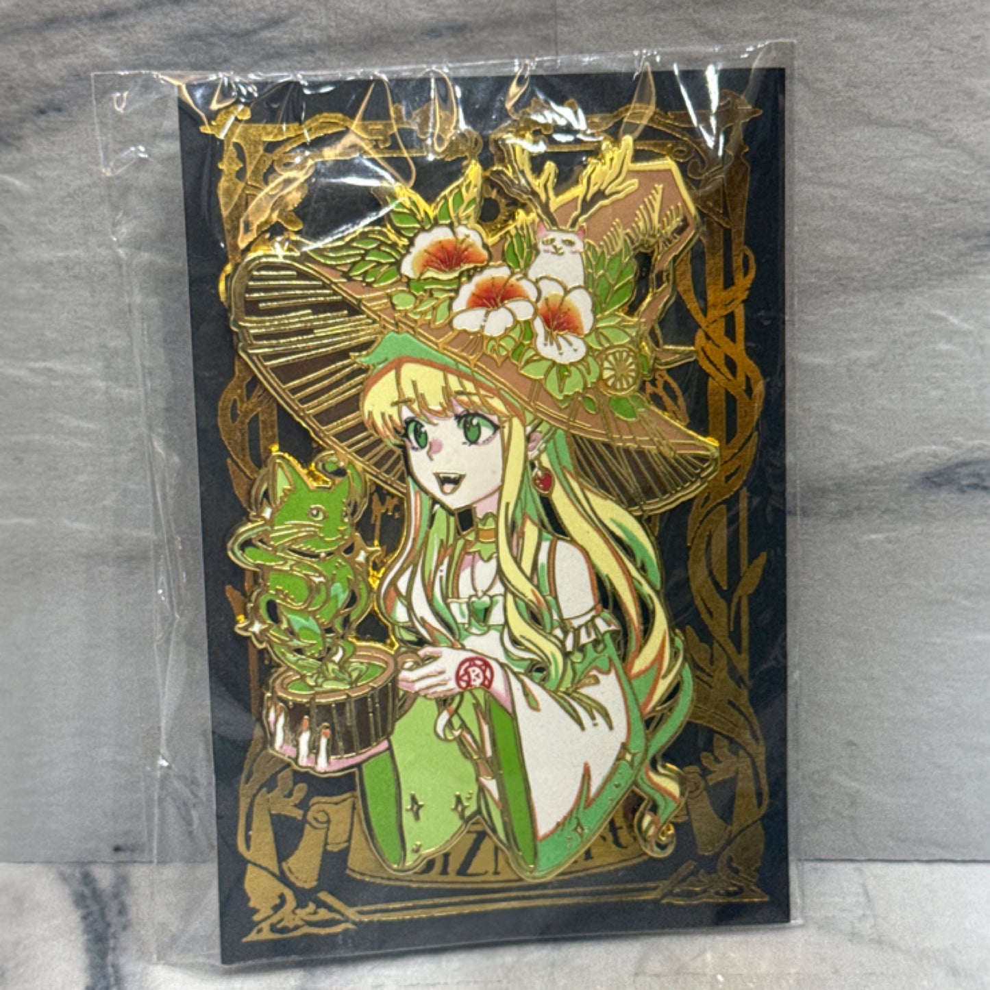 Matcha Latte Witch Enamel Pin