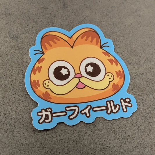 Anime Garf Sticker