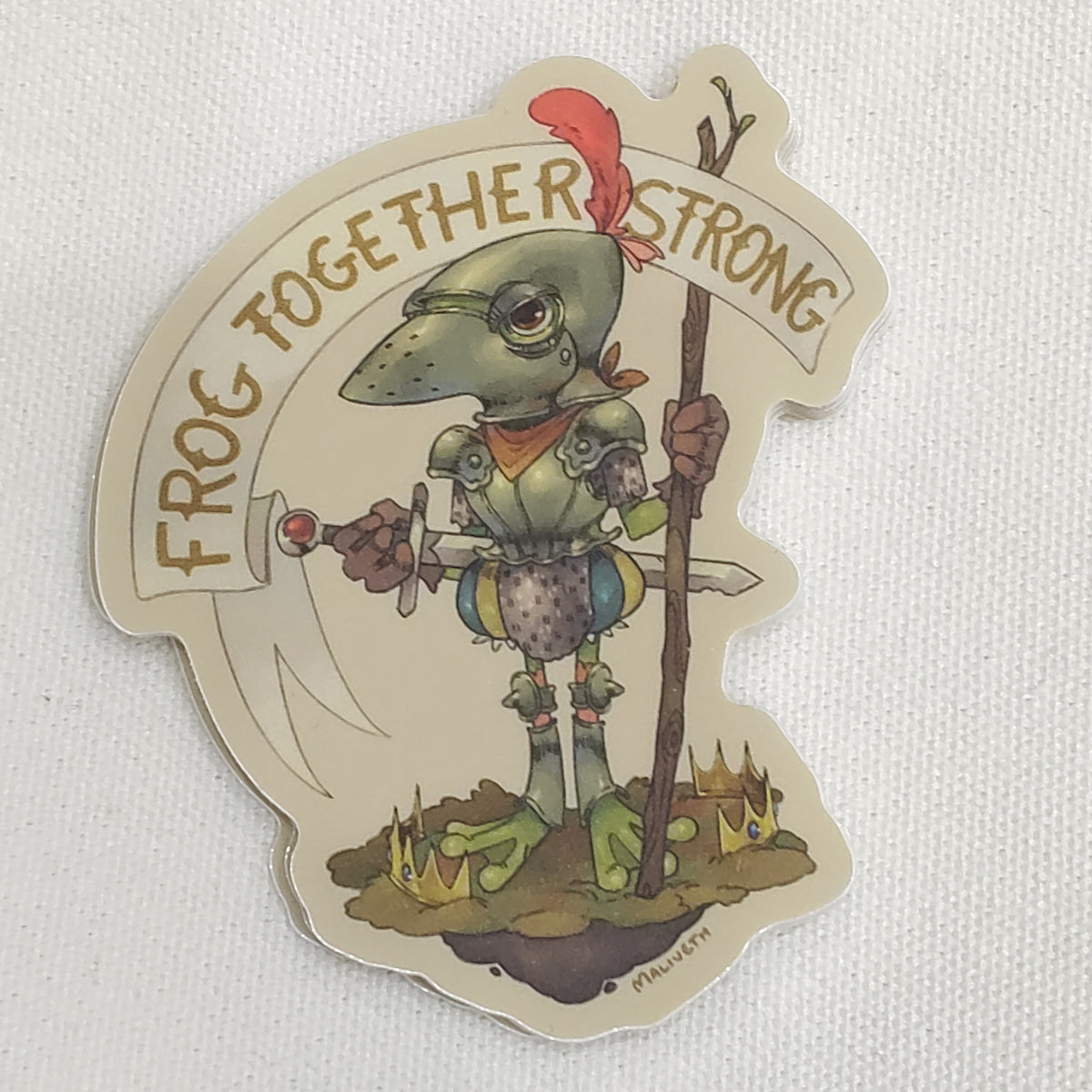 Frog Together Sticker