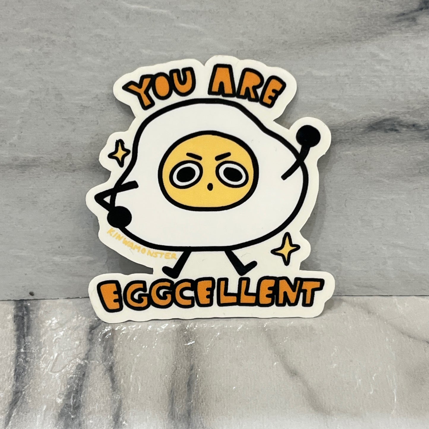 You Are Eggcellent Sticker