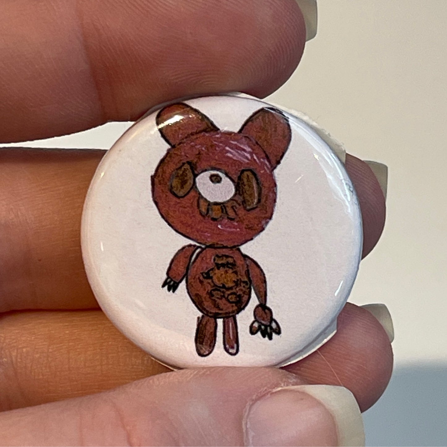 Gloomy Bear Button