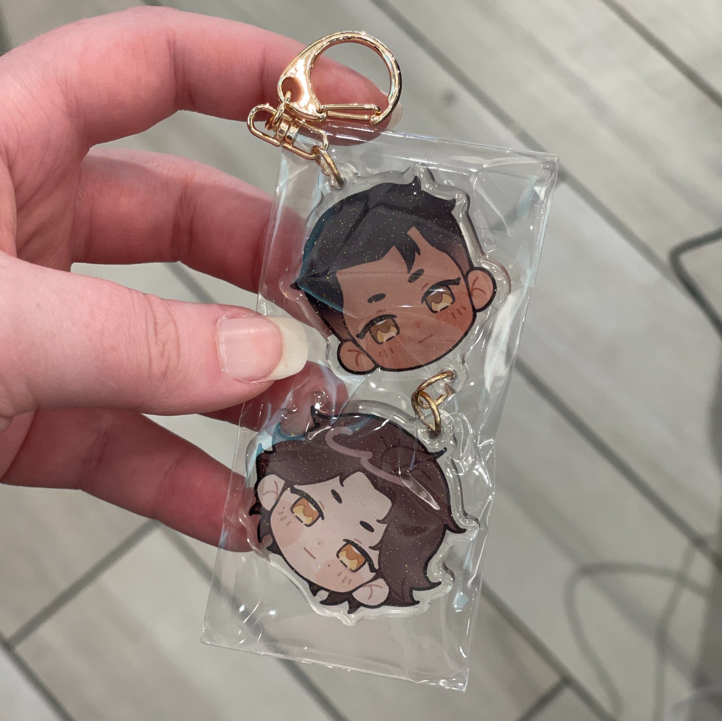 Jay+Vik Connected Keychain