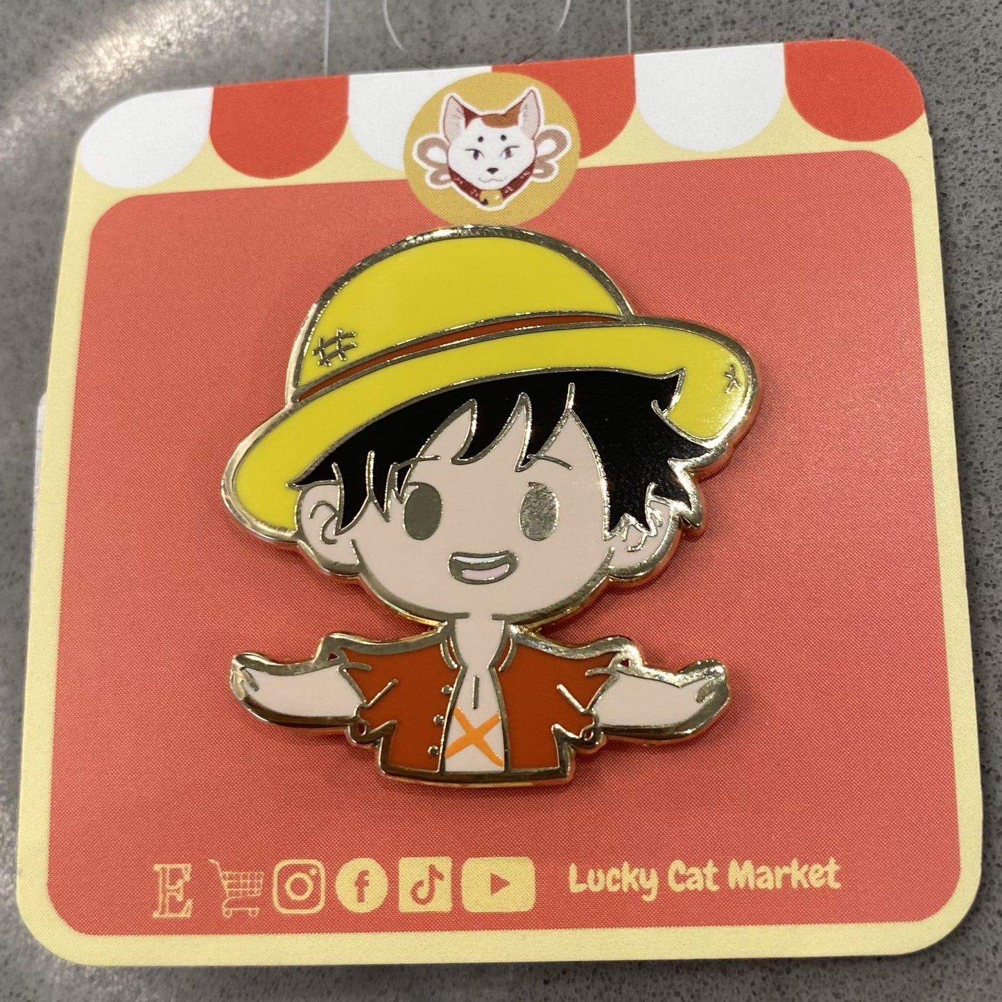 Luffy Pin