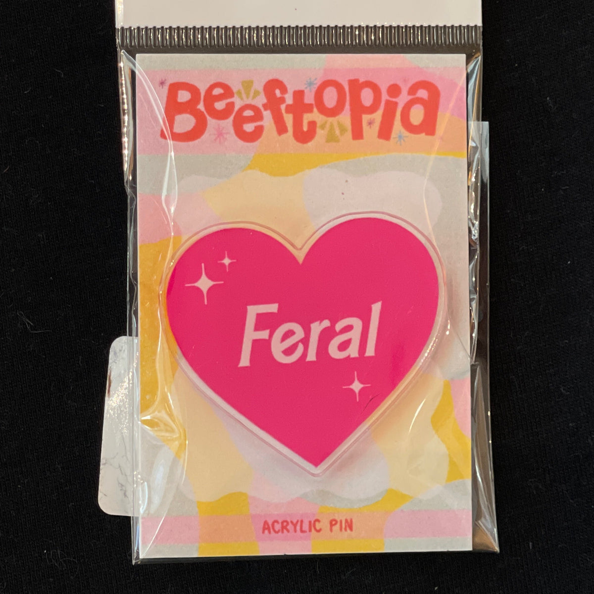 Feral Heart Pin