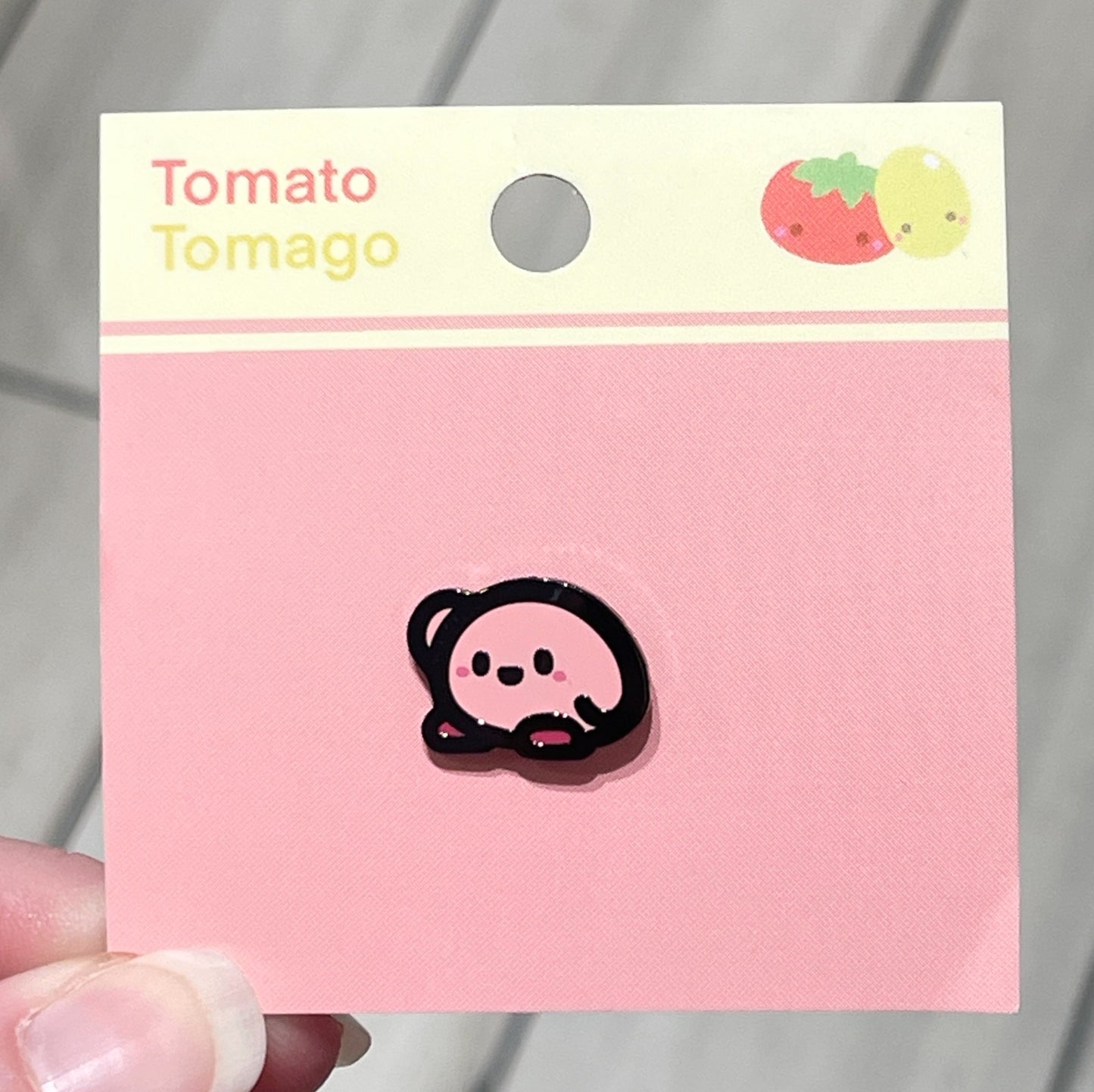 Waving Kirby Mini Pin