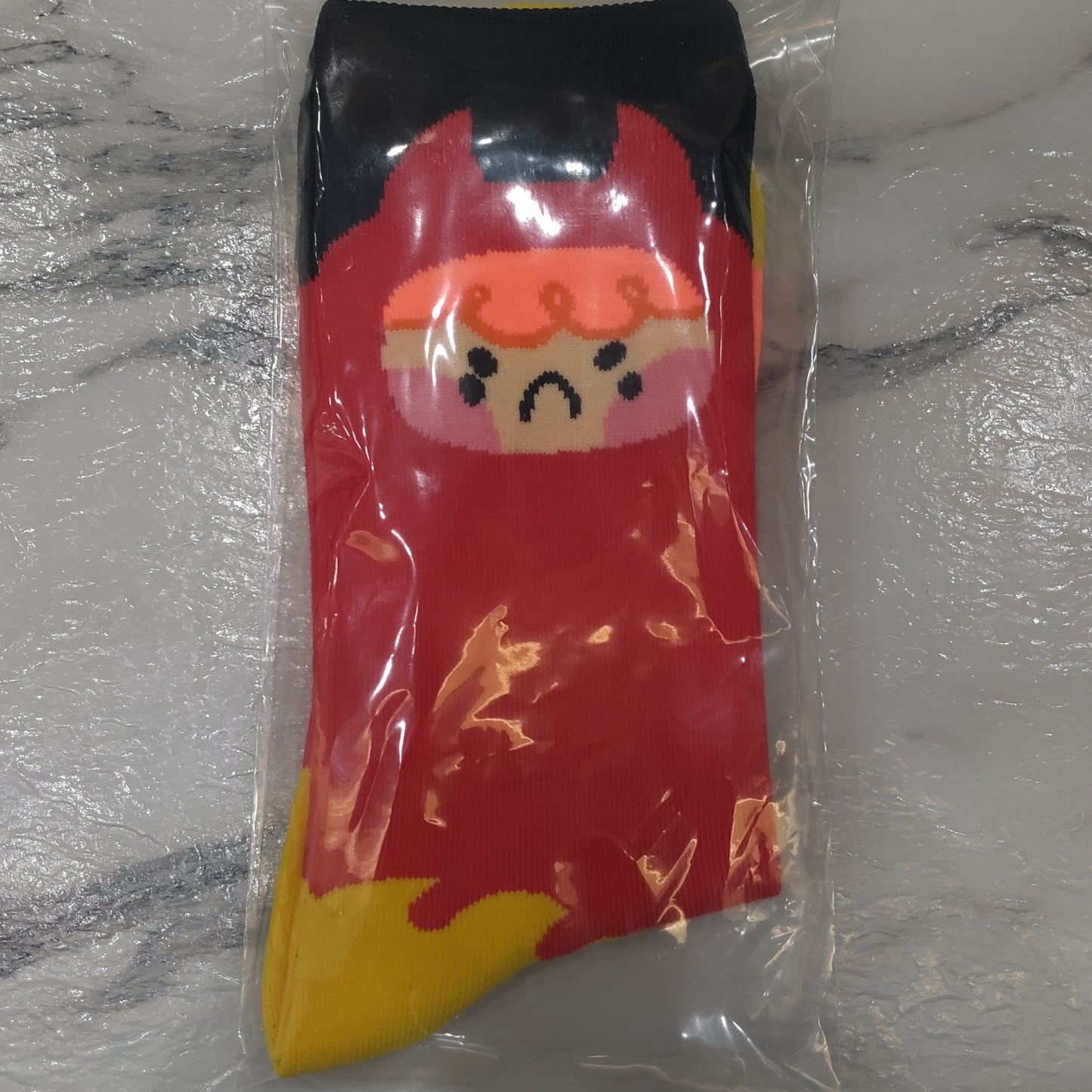 Demon Flam Socks