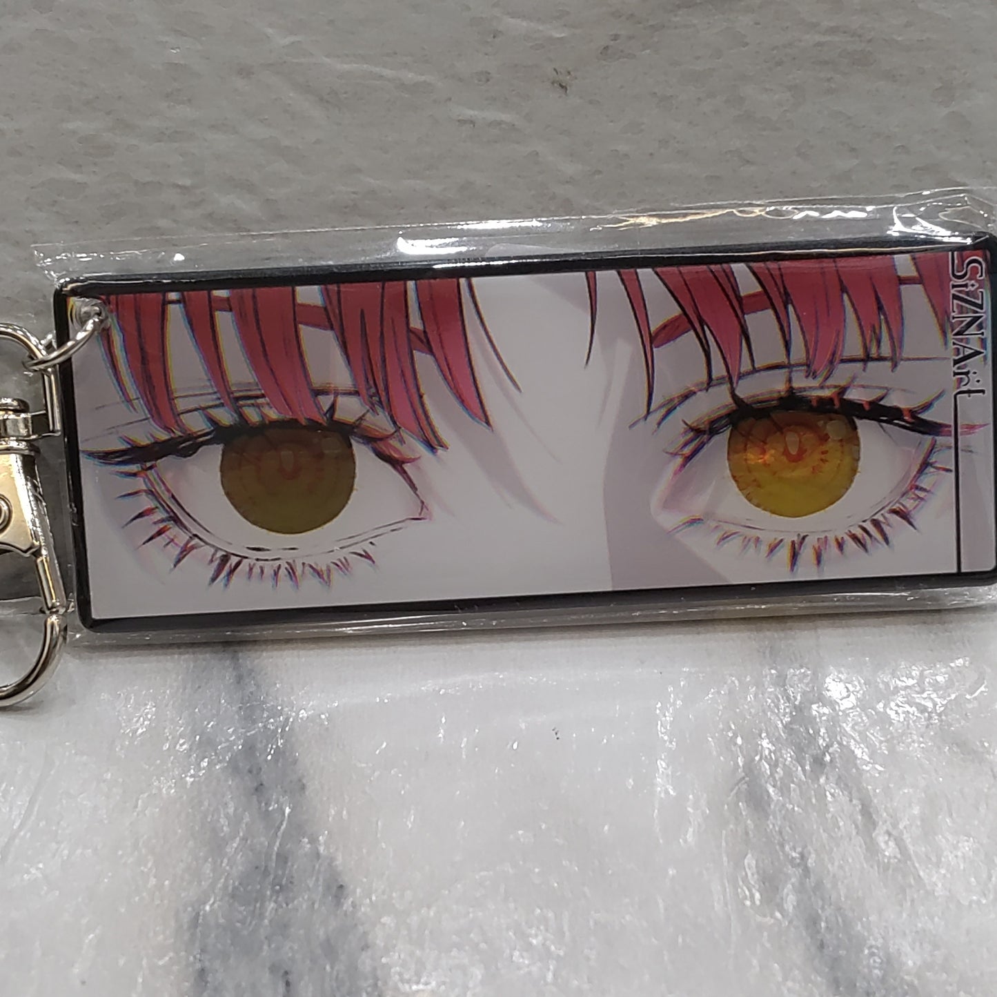 Makima Glowing Eye Keychain