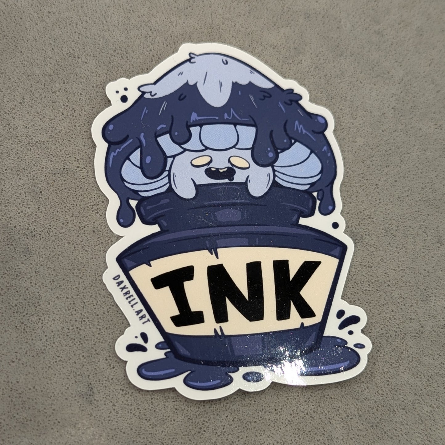 Inky Sticker