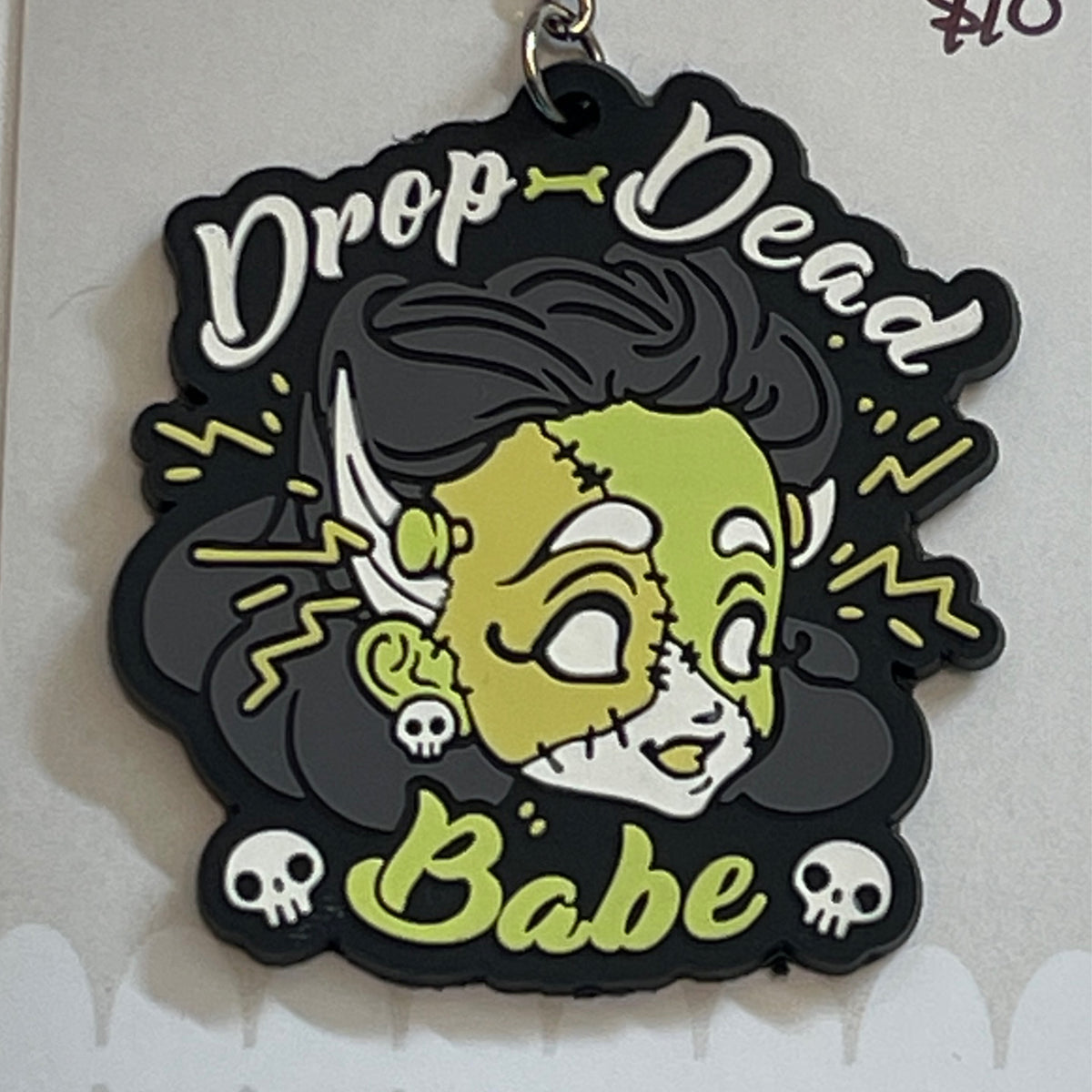 Drop Dead Babe Keychain