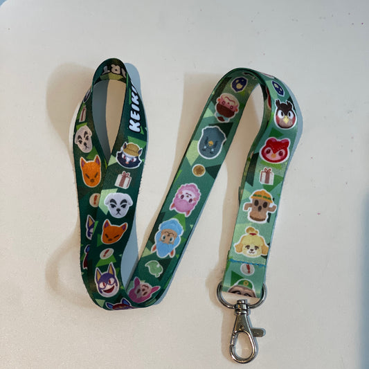 Animal Crossing Lanyard