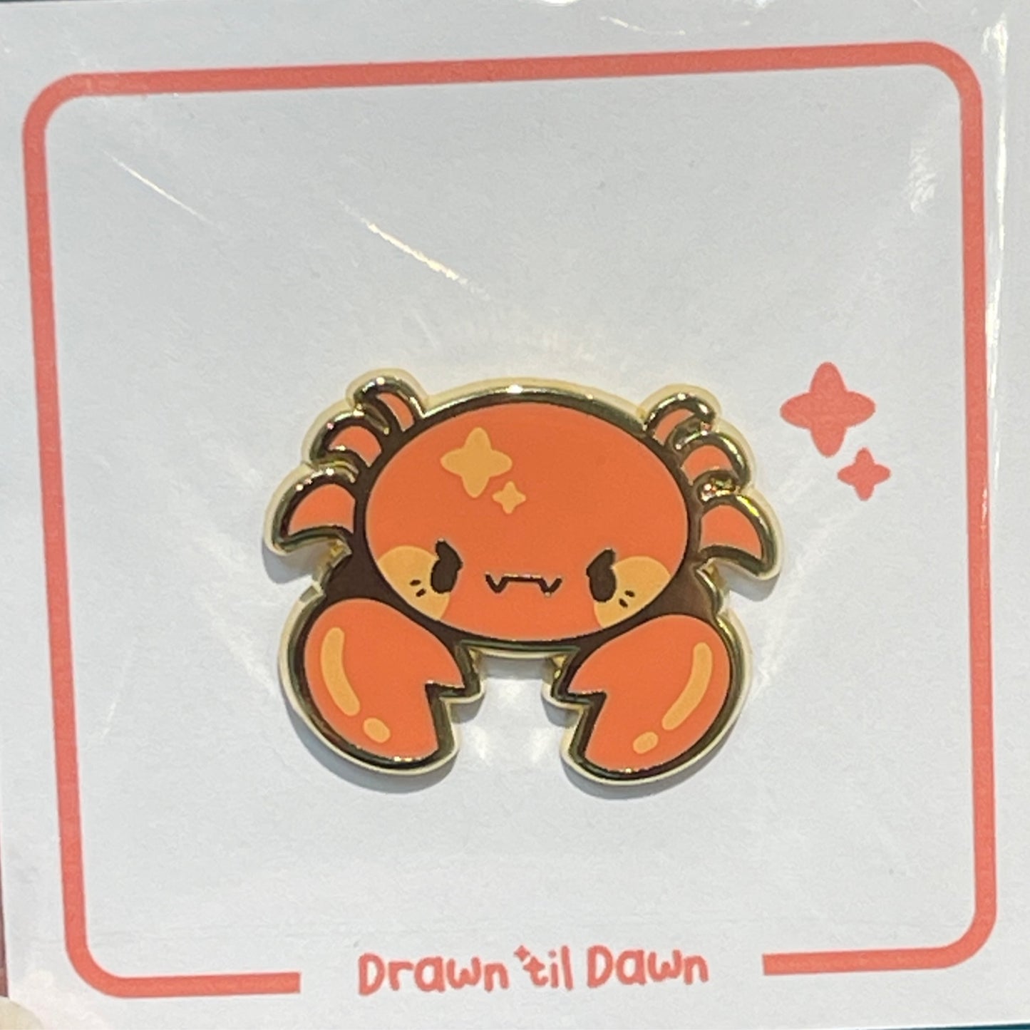 Crab Enamel Pin