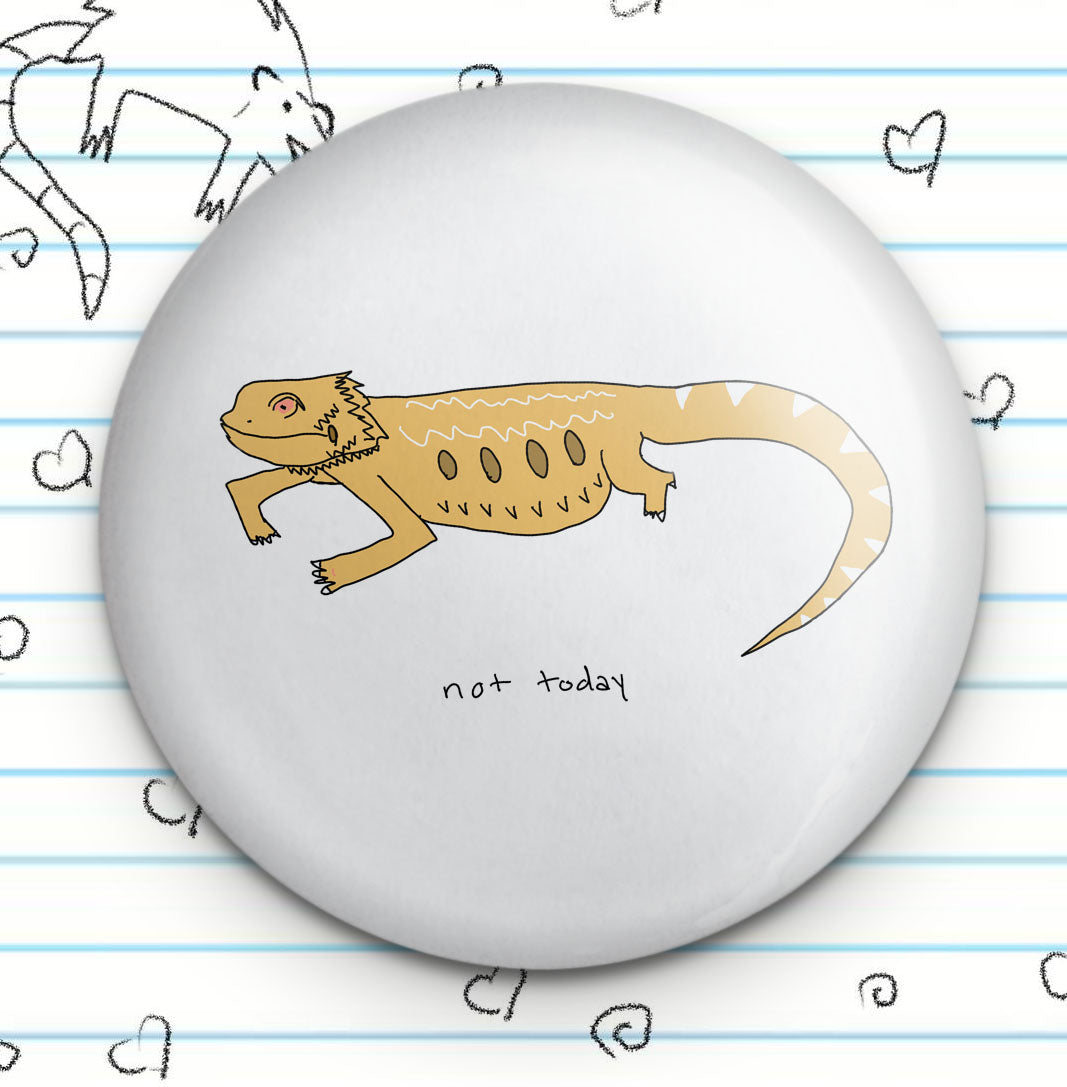 Beardie Button