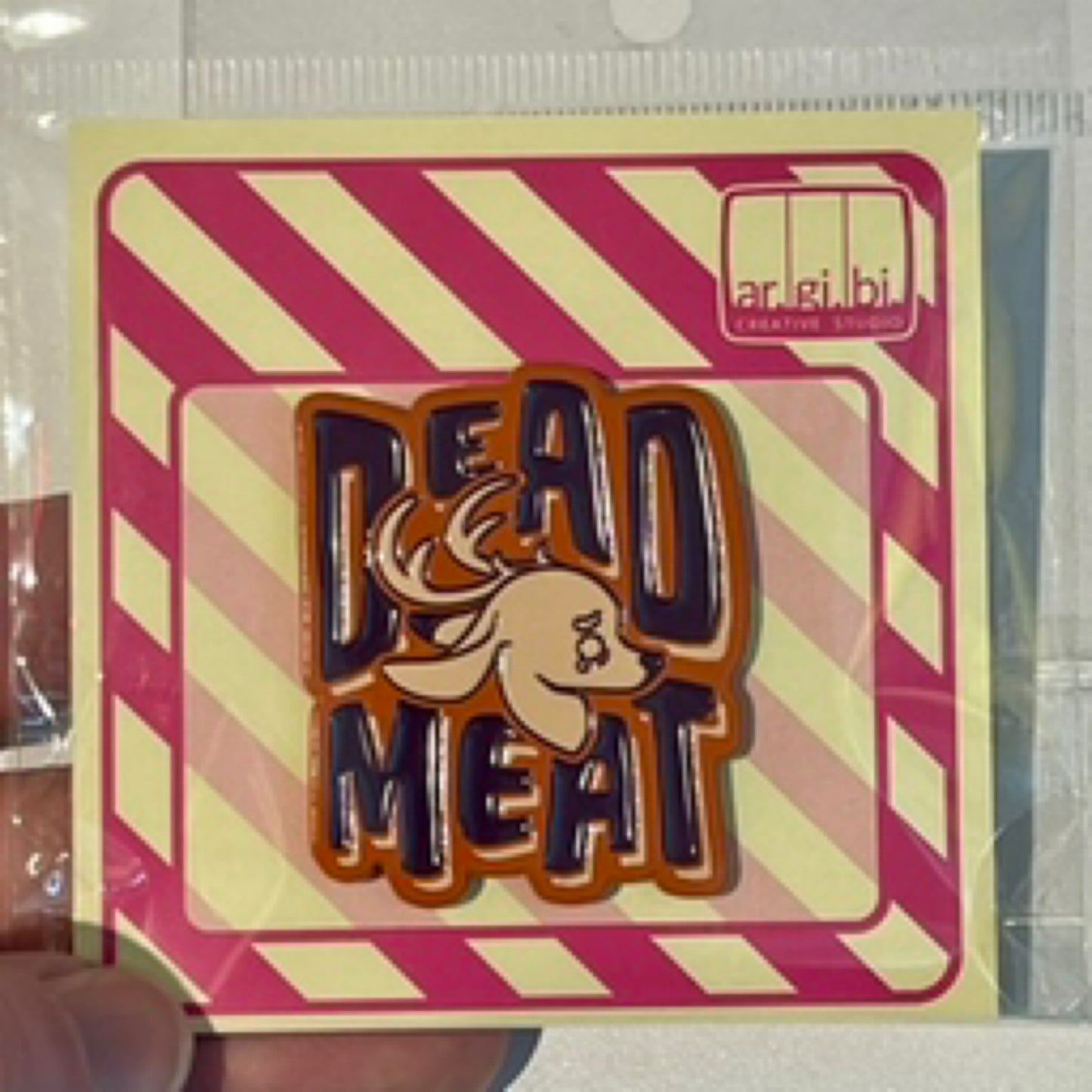 Dead Meat Enamel Pin