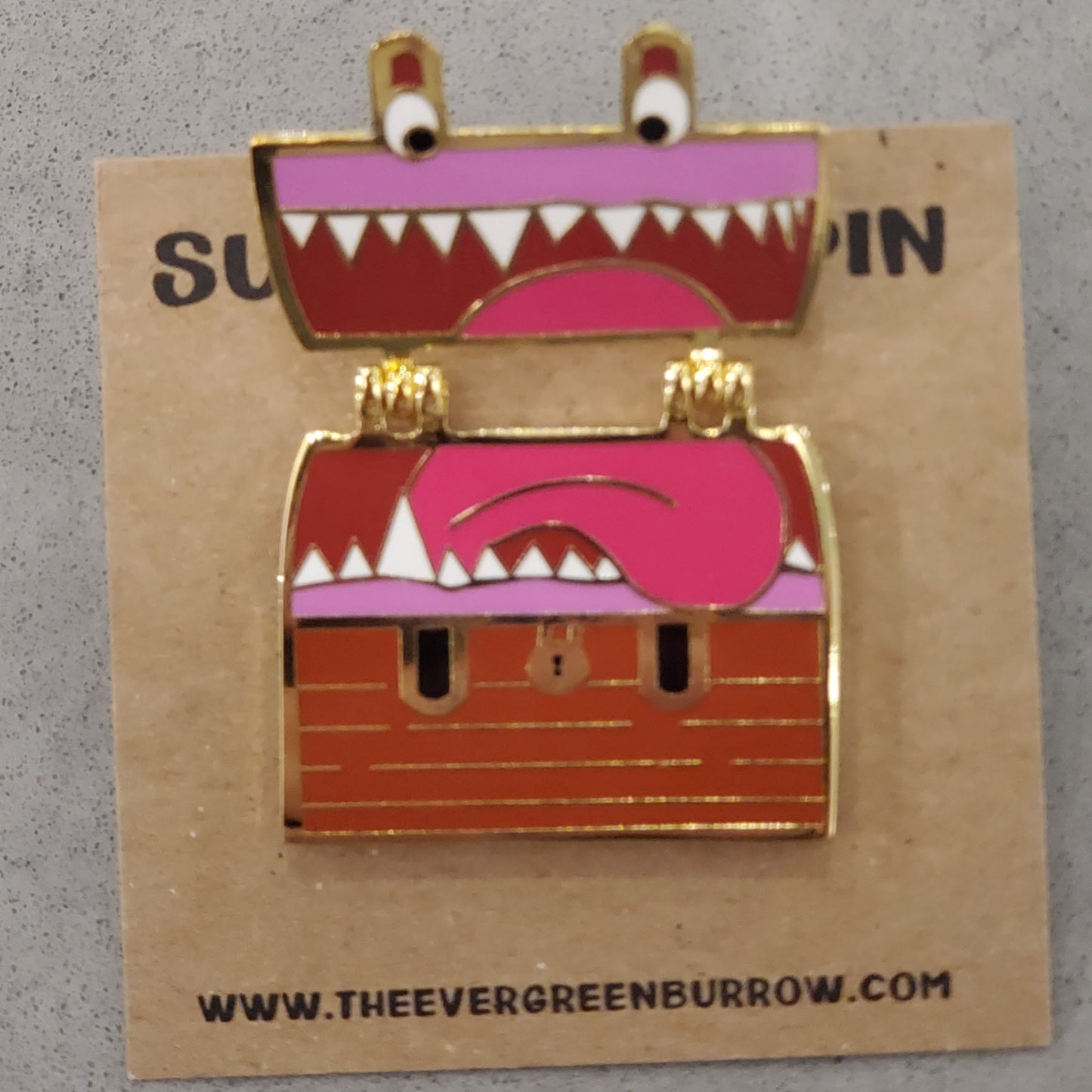 Totally Normal Chest Pin