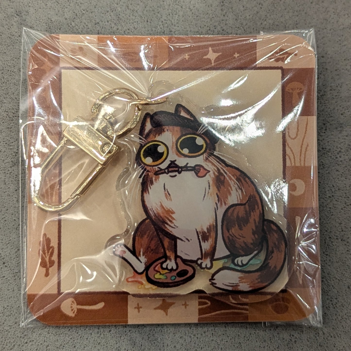 Creative Cat Acrylic Charm