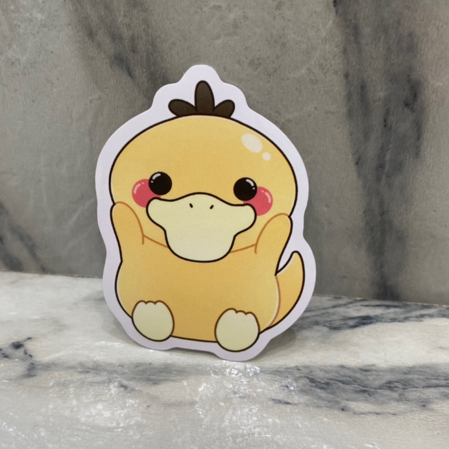 Psyduck Plush Sticker