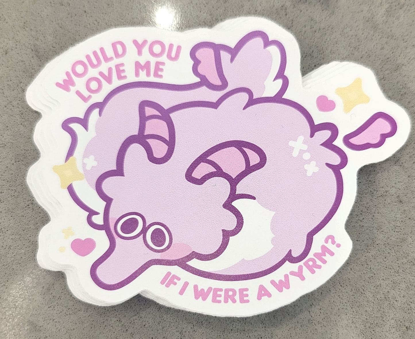 Wyrm Love Sticker