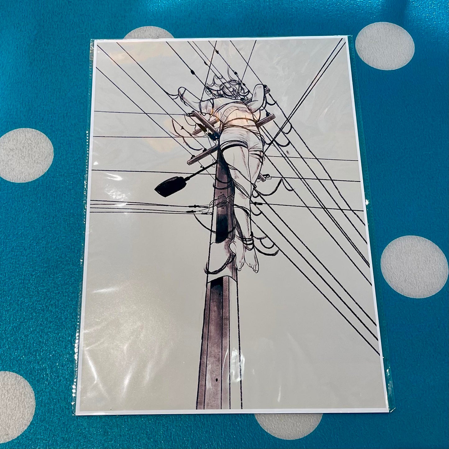 Crossed Wires Art Print