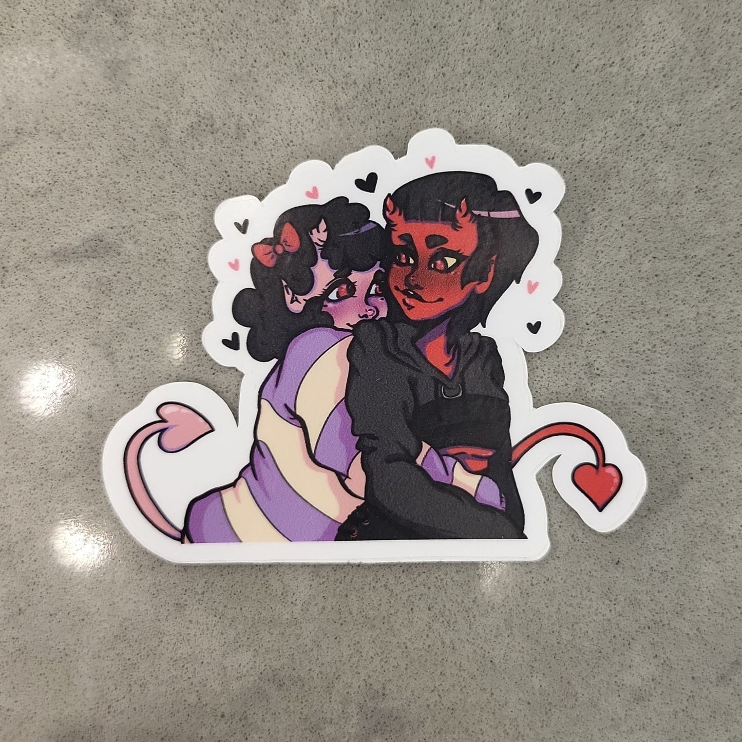 Demon Girlfriends Sticker