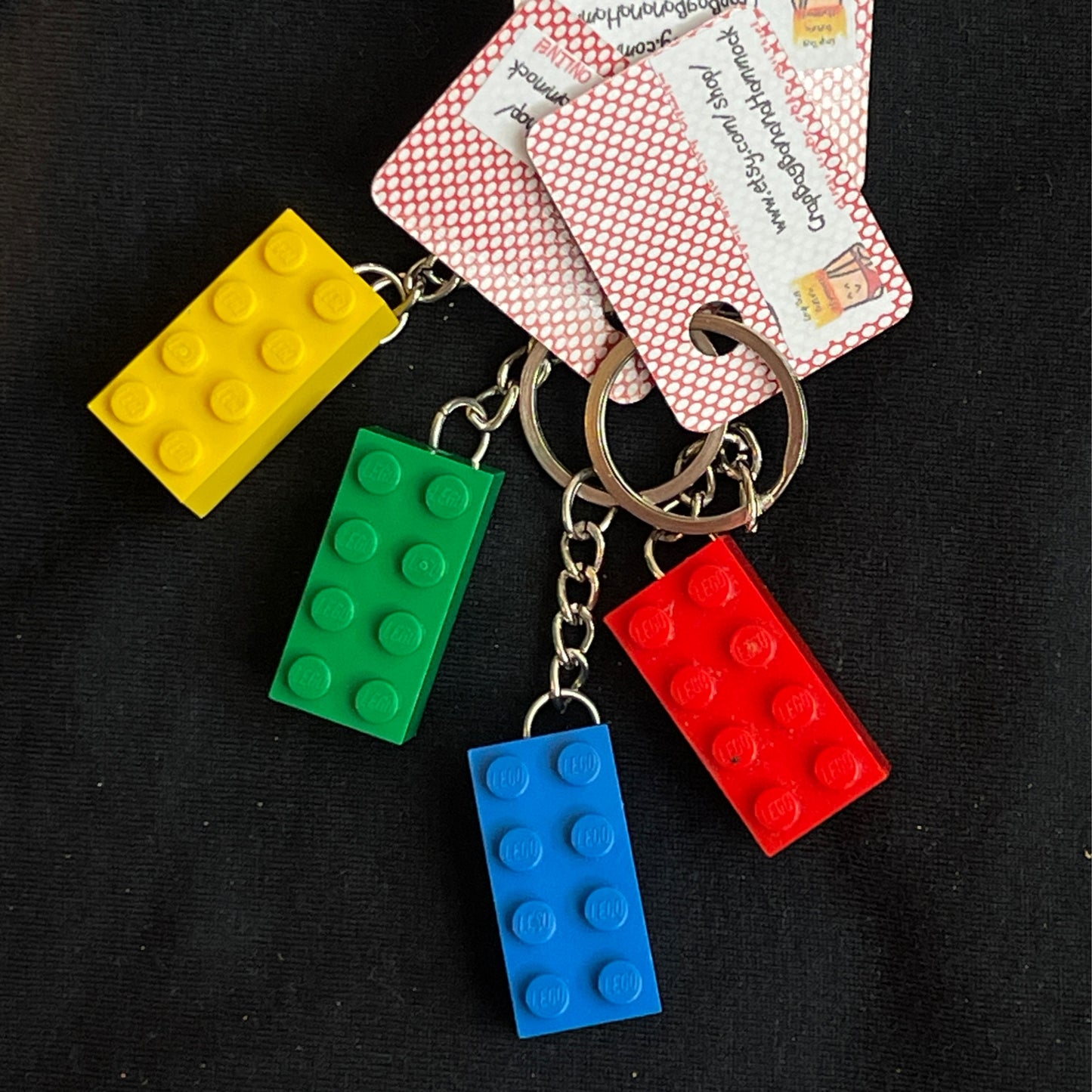 Lego Brick Keychain