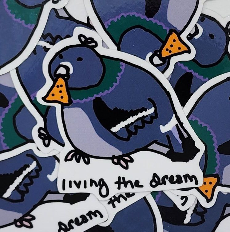 Pigeon Sticker