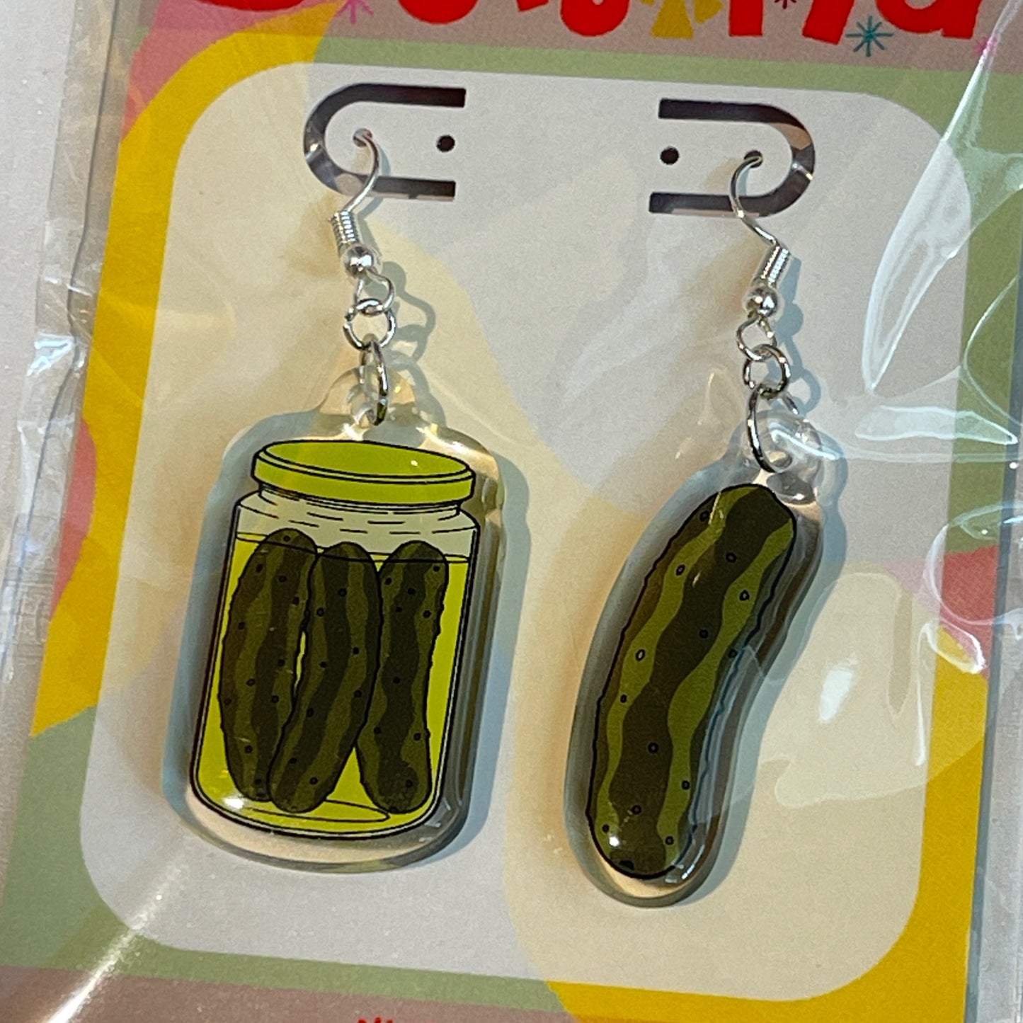 Pickle Earrings