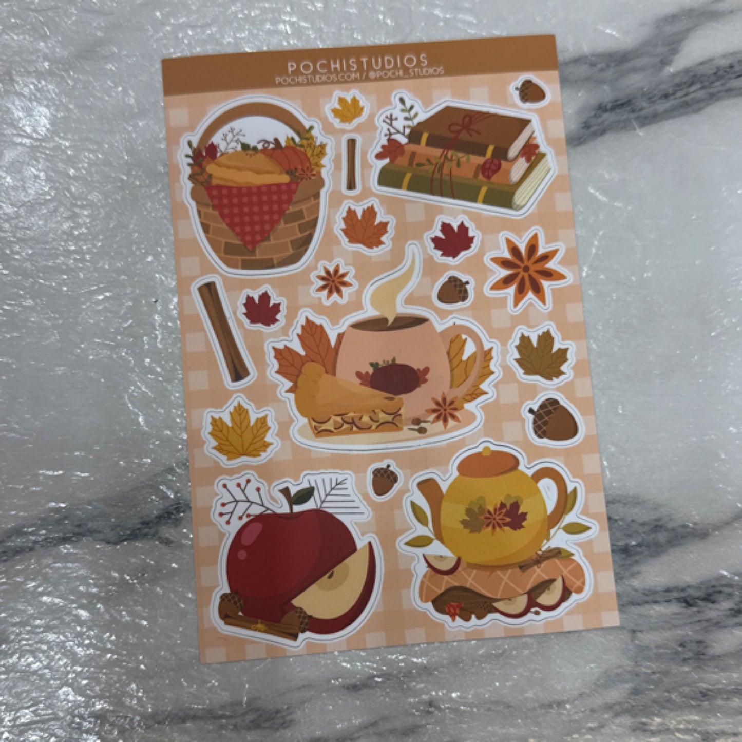 Cozy Autumn Sticker Sheet
