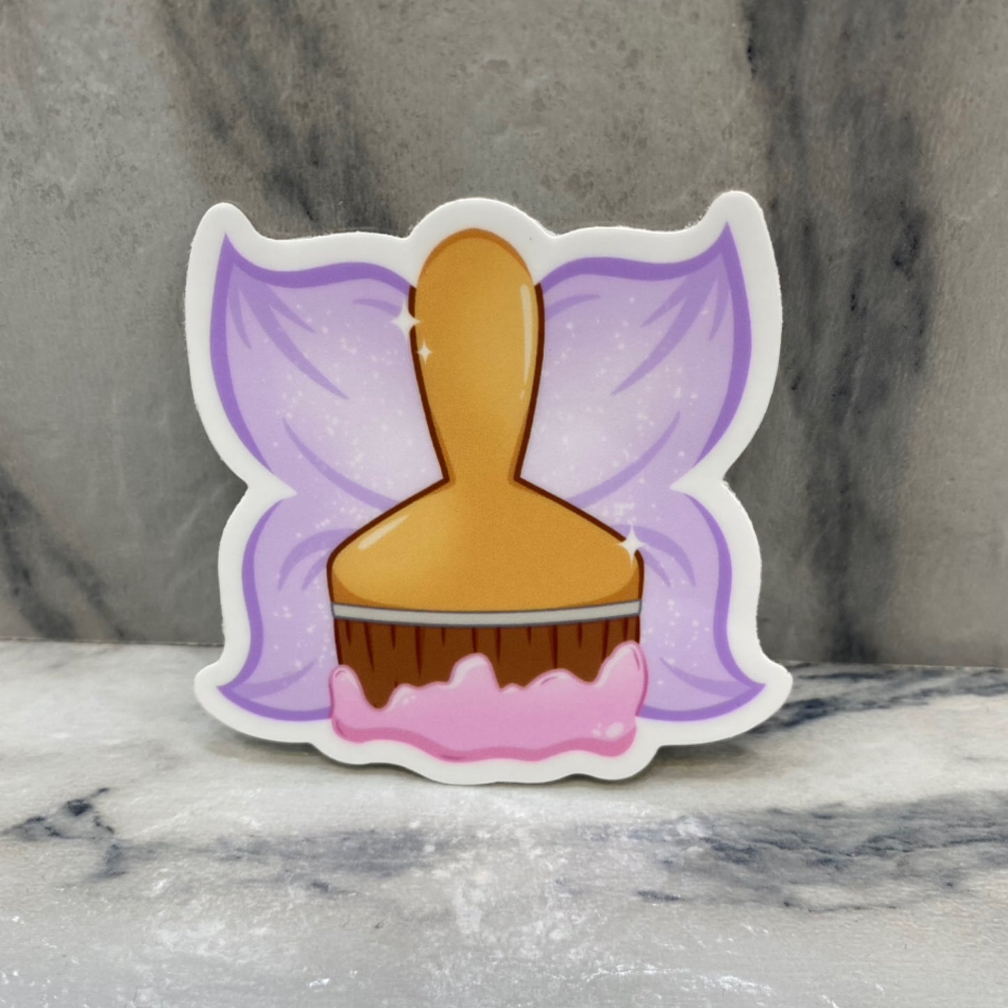 Fairy Paint Brush Sticker