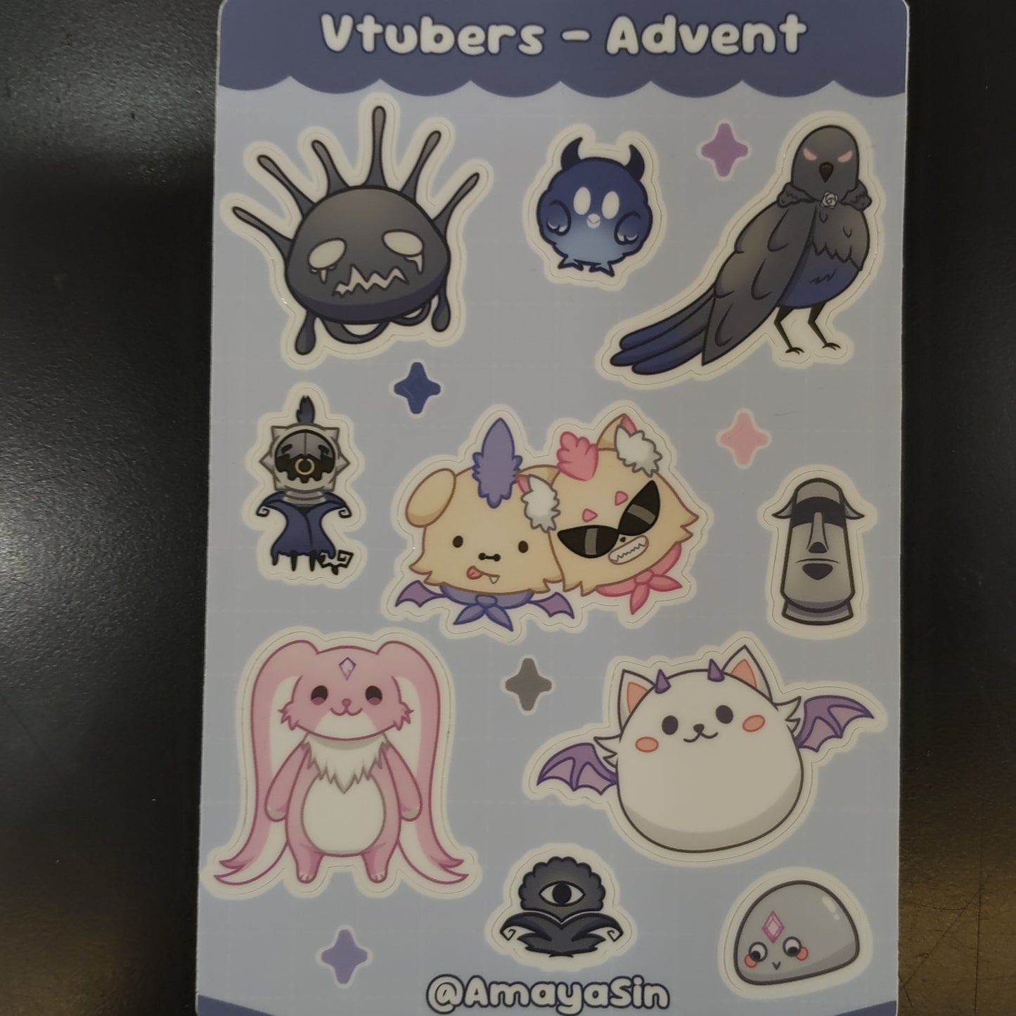 Vtuber Myth Sticker Sheet