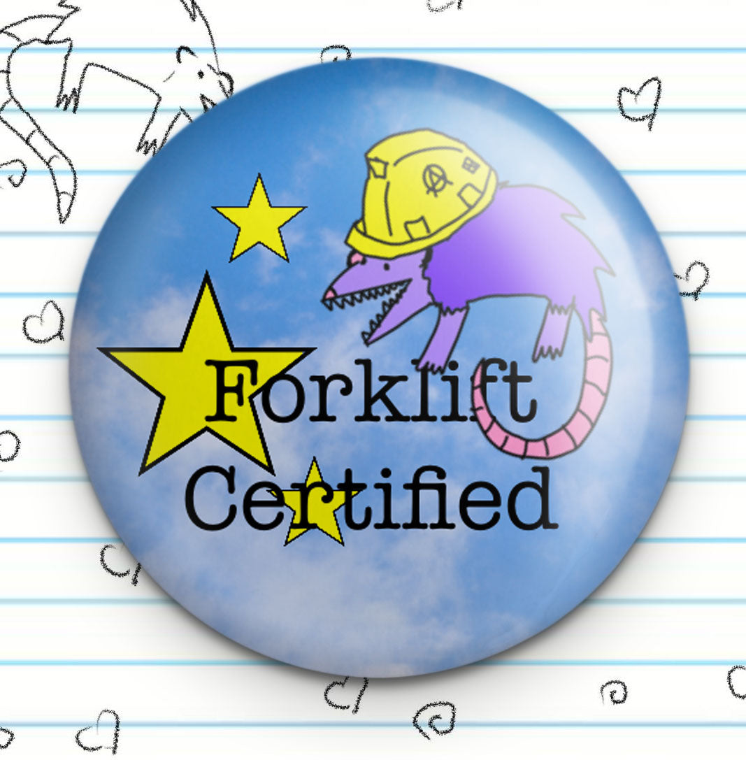 Forklift Button
