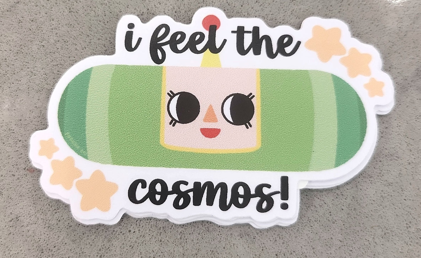feel the cosmos sticker
