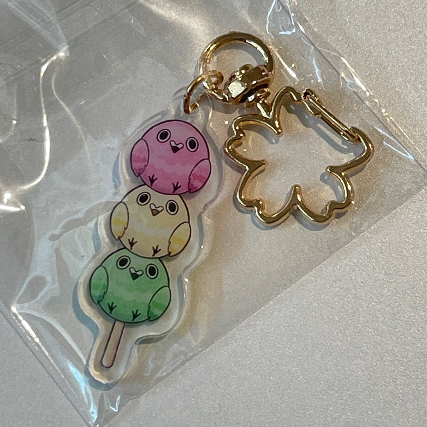 Dango Pigeon Keychain