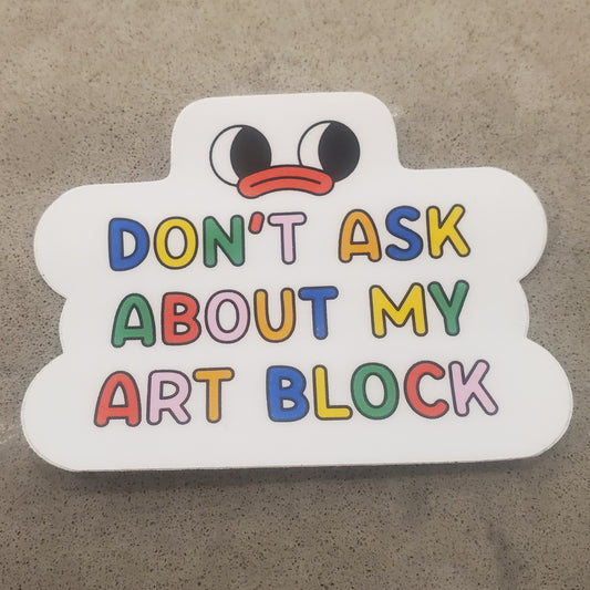 Art Block Sticker