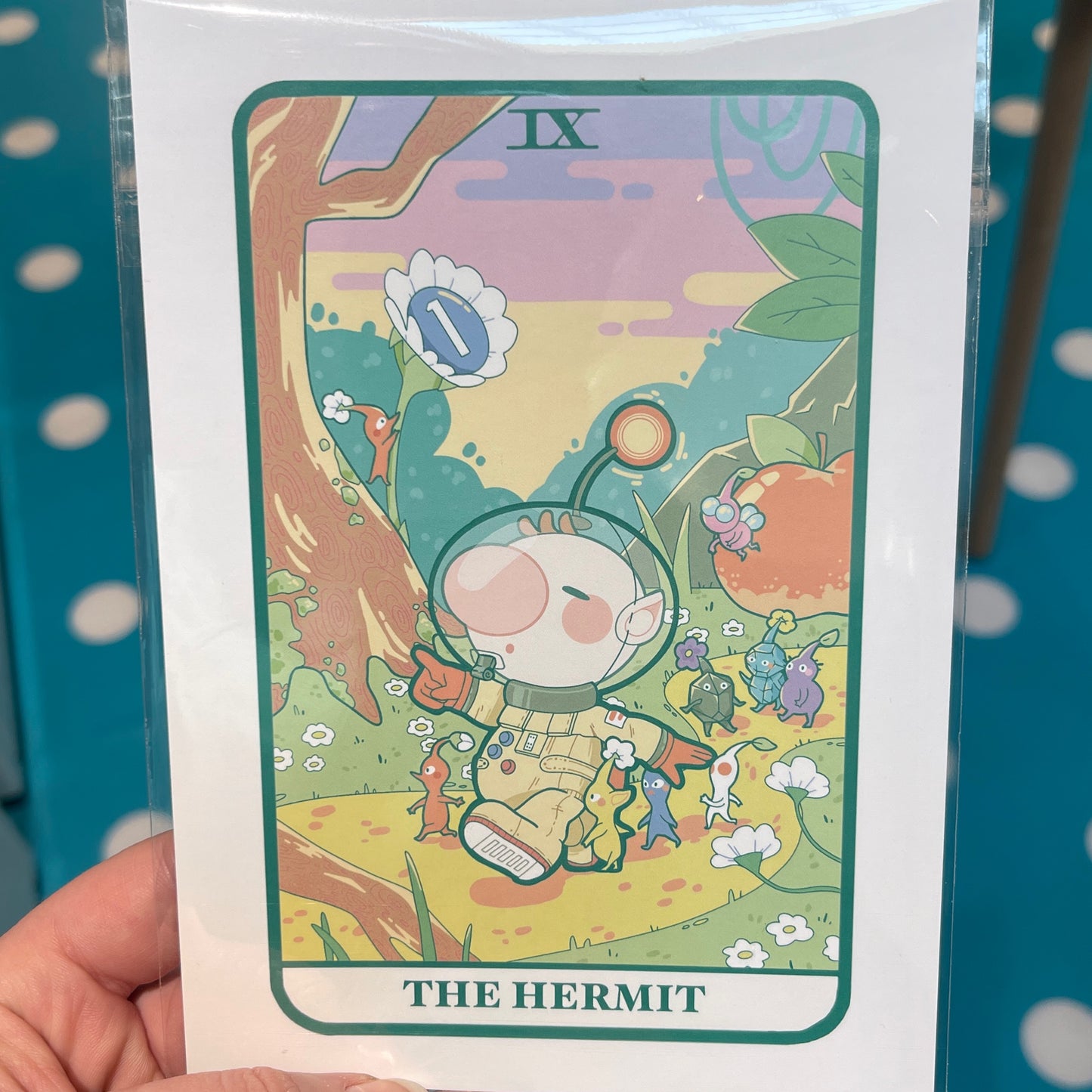 The Hermit Tarot 5x7 Print