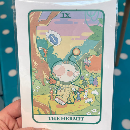 The Hermit Tarot 5x7 Print