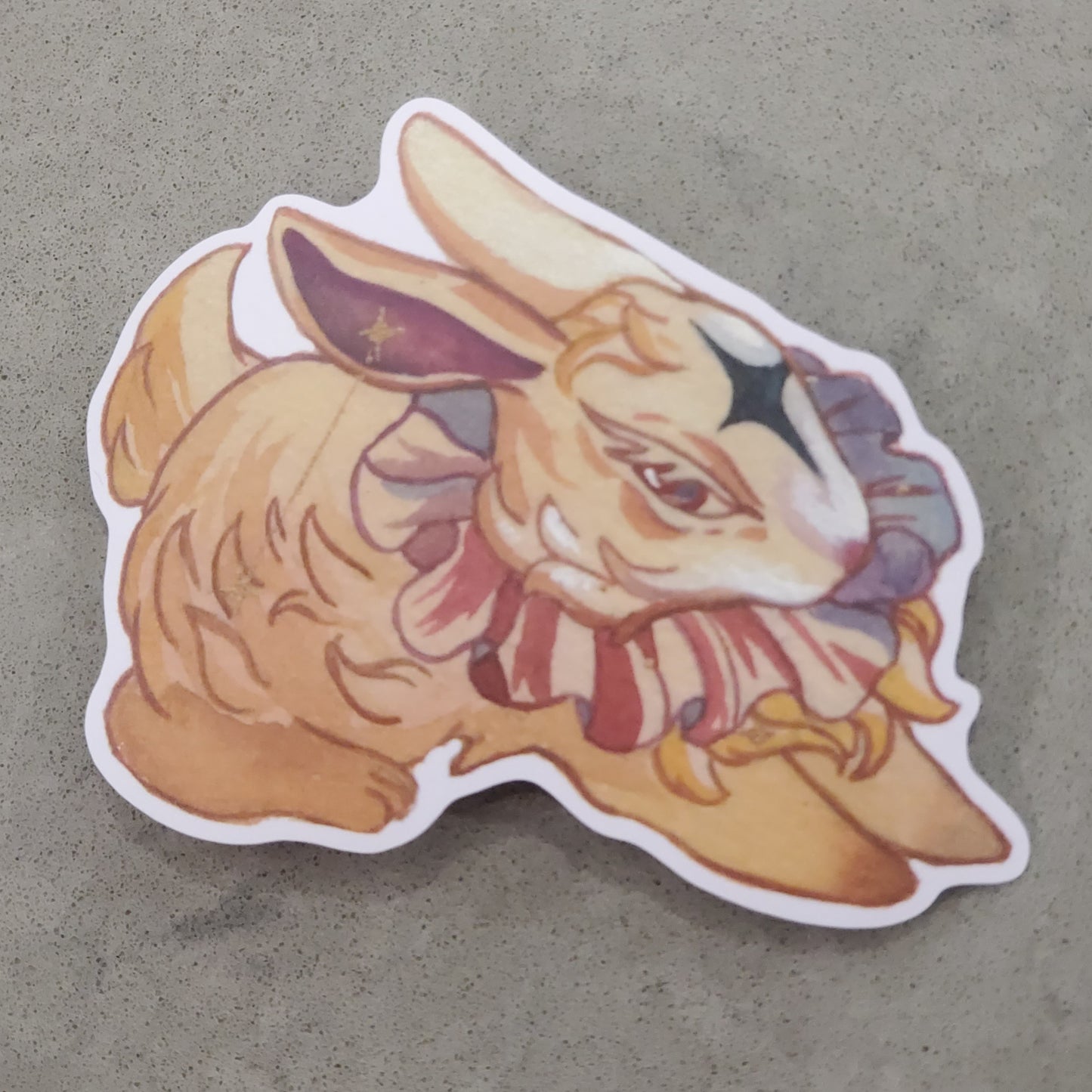 Rabbit Bow Sticker