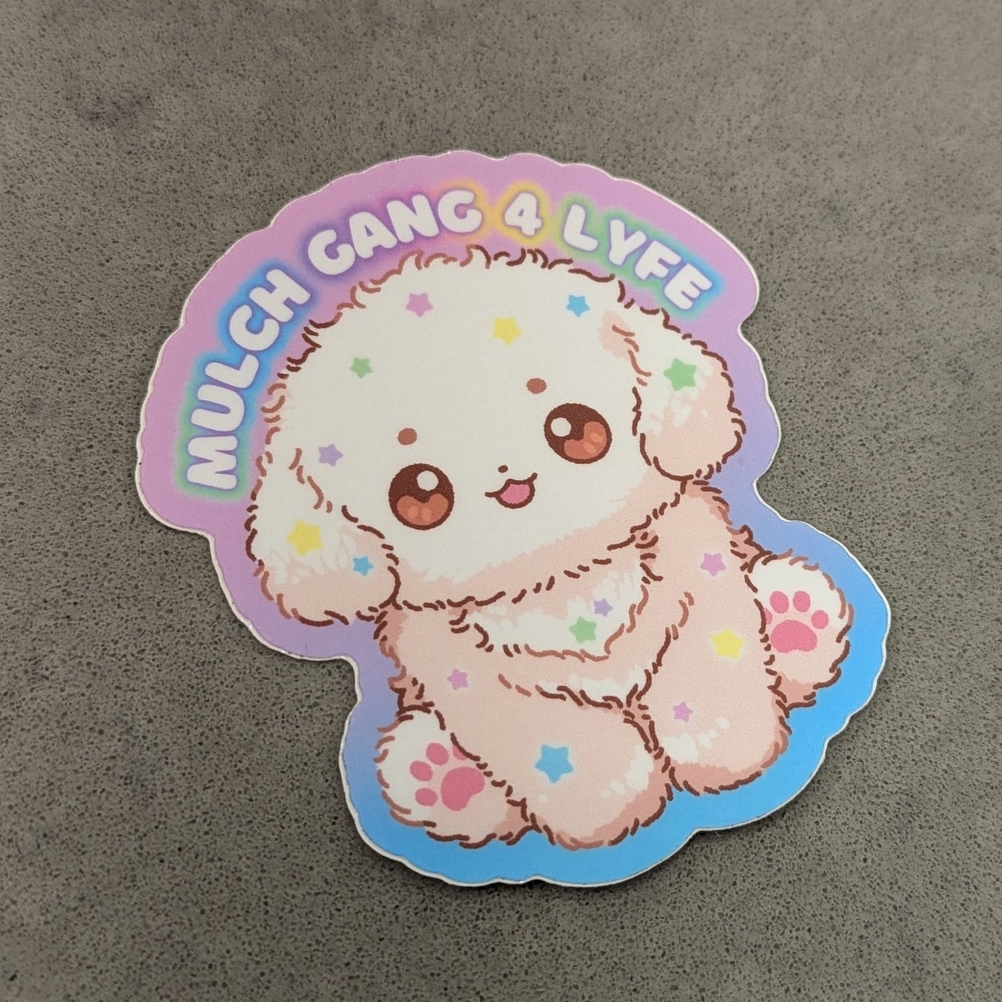 Mulch Gang 4 Lyfe Sticker