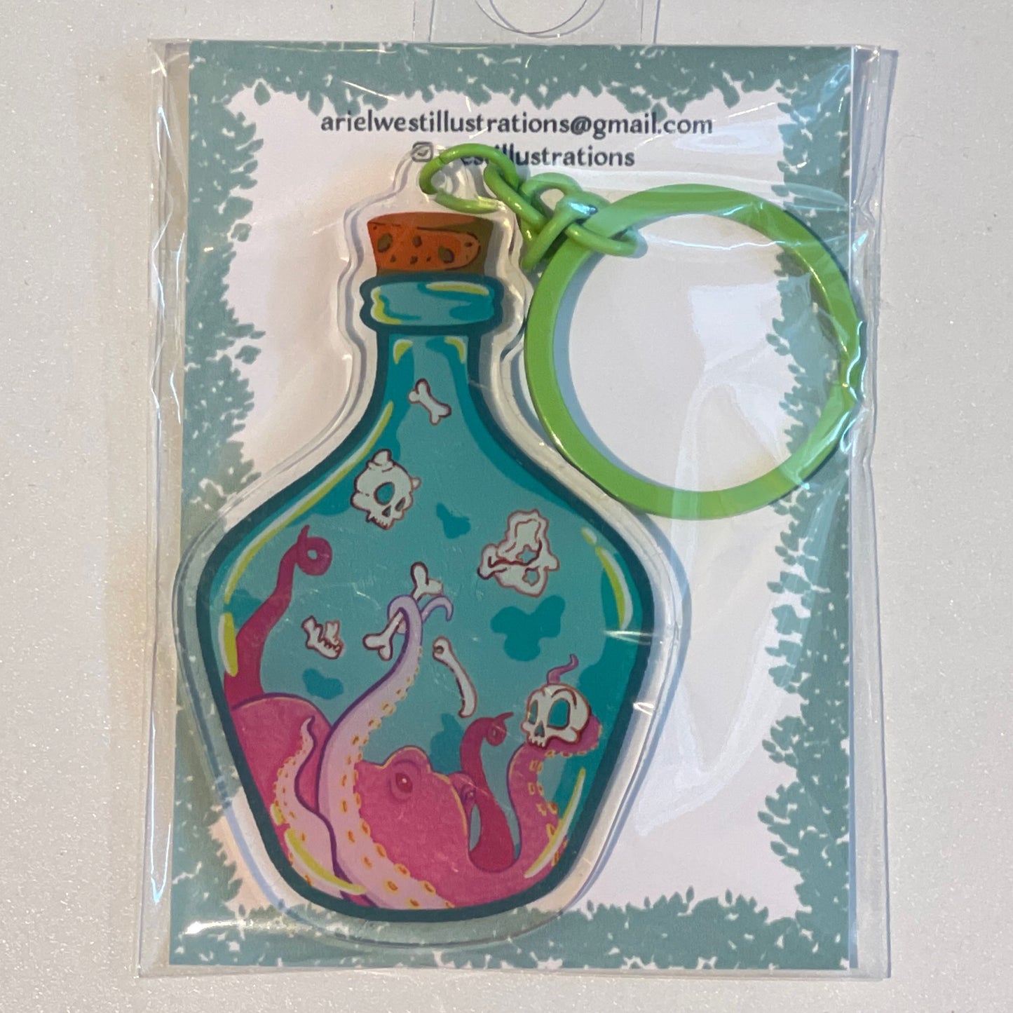 Potion Bottle Octopus