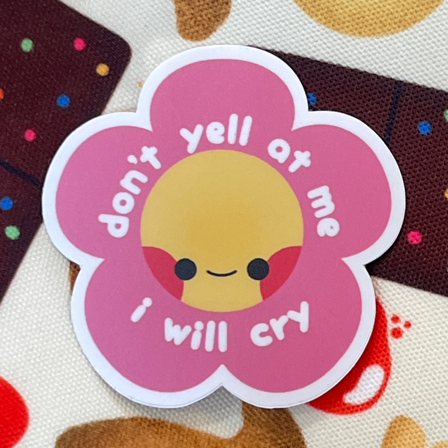 Don't Yell Sticker