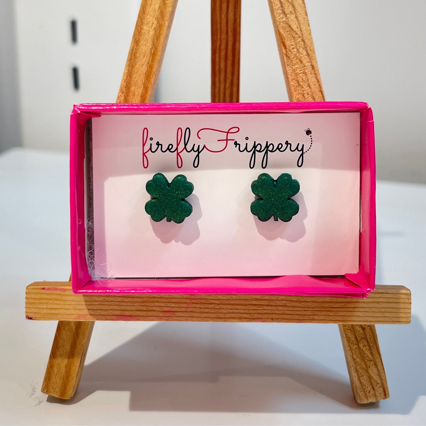 Four Leaf Clover Studs