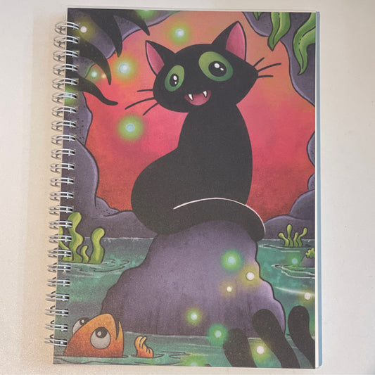 Black Cat and Cave